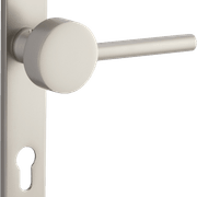 Geppetto Door Lever - Rectangular Backplate gallery detail image