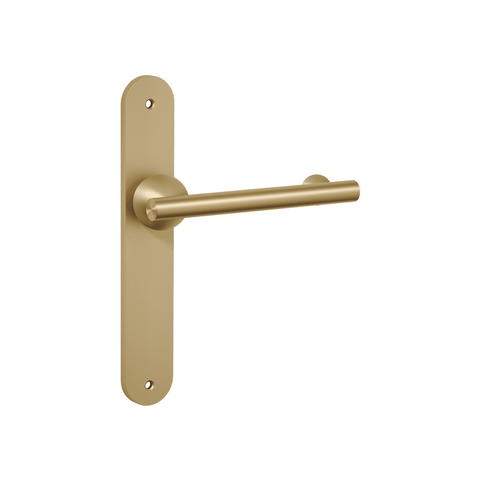 Futurismo Return Door Lever on Oval Backplate gallery detail image