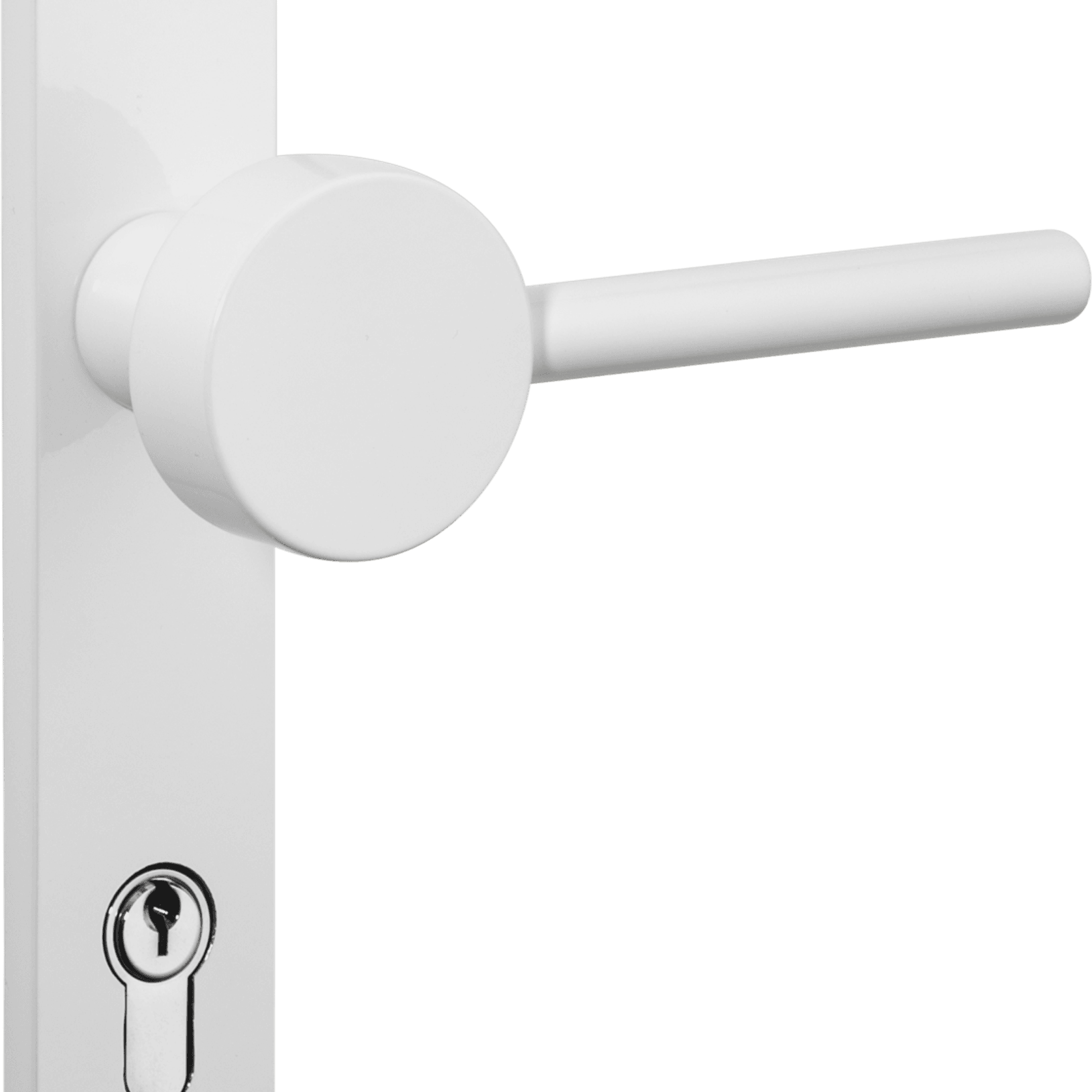 Geppetto Door Lever - Oval Backplate gallery detail image