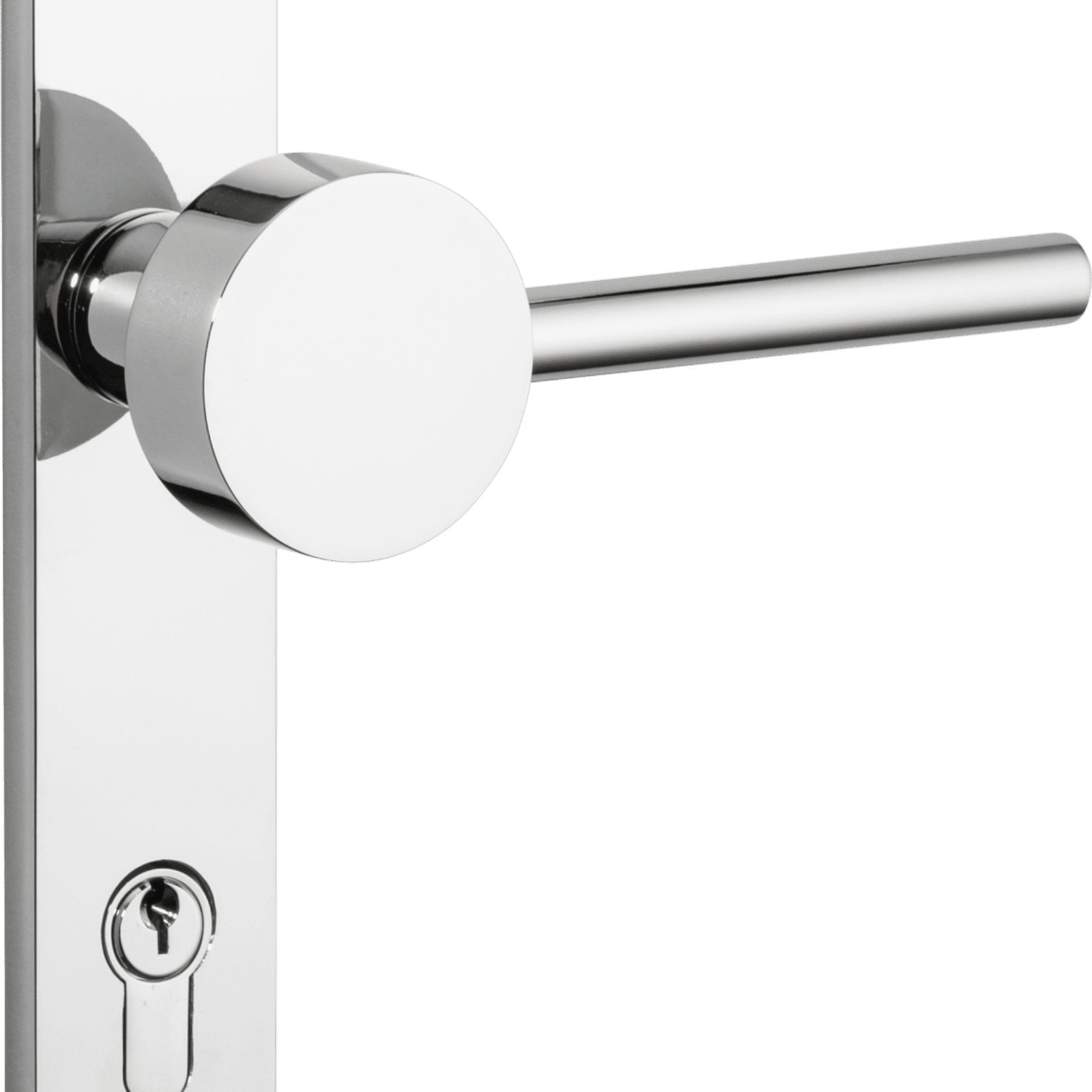 Geppetto Door Lever - Oval Backplate gallery detail image