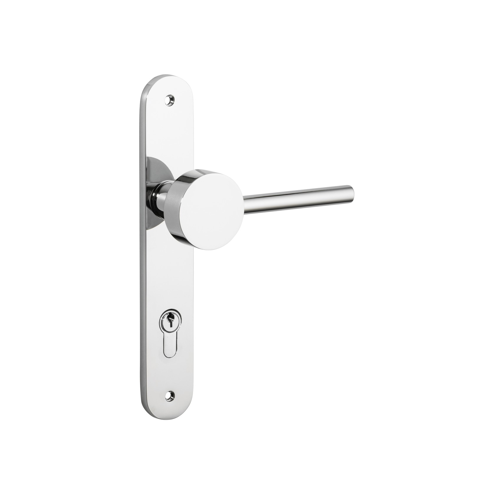 Geppetto Door Lever - Oval Backplate gallery detail image