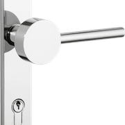 Geppetto Door Lever - Oval Backplate gallery detail image