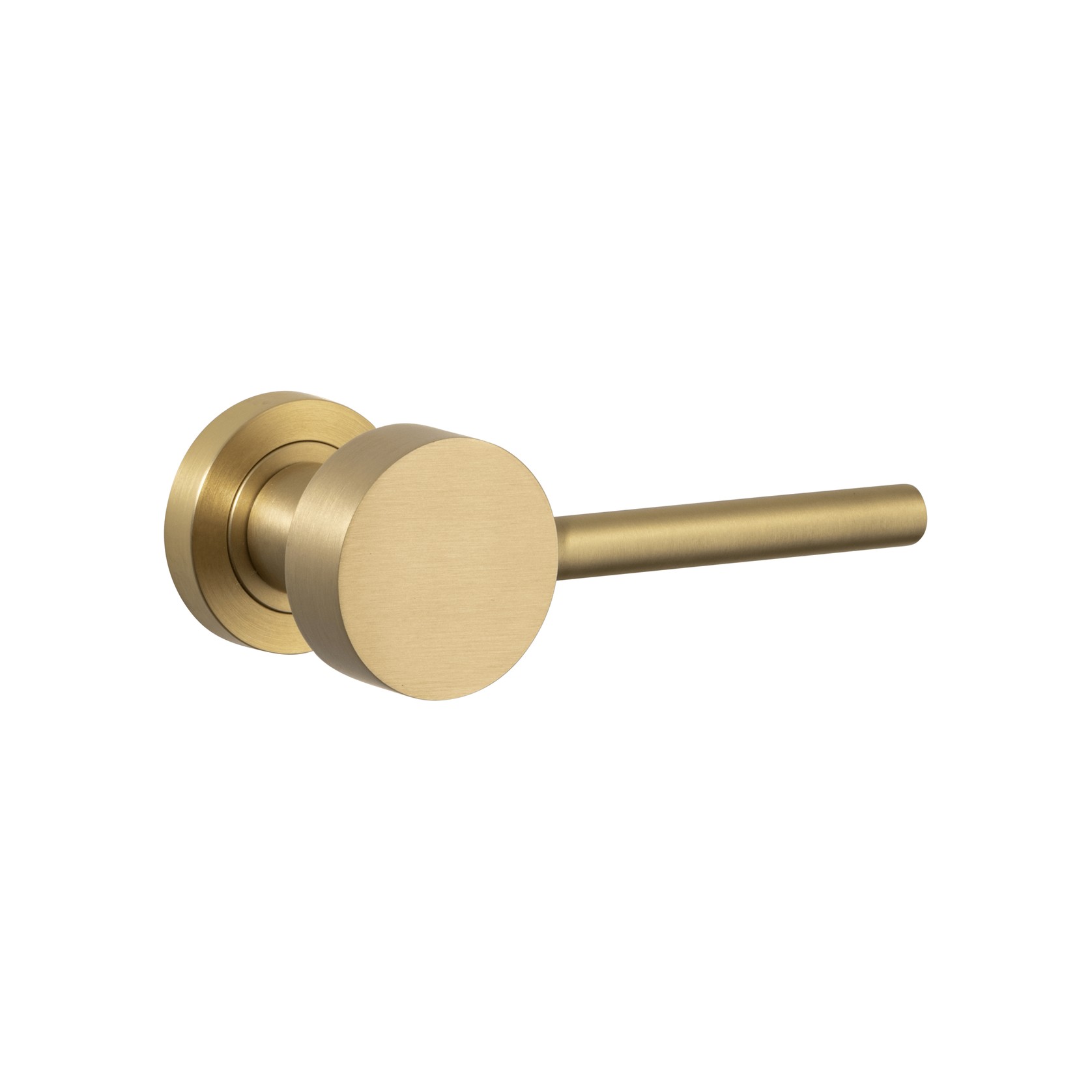 Geppetto Door Lever - Round Rose gallery detail image