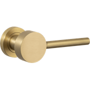 Geppetto Door Lever - Round Rose gallery detail image