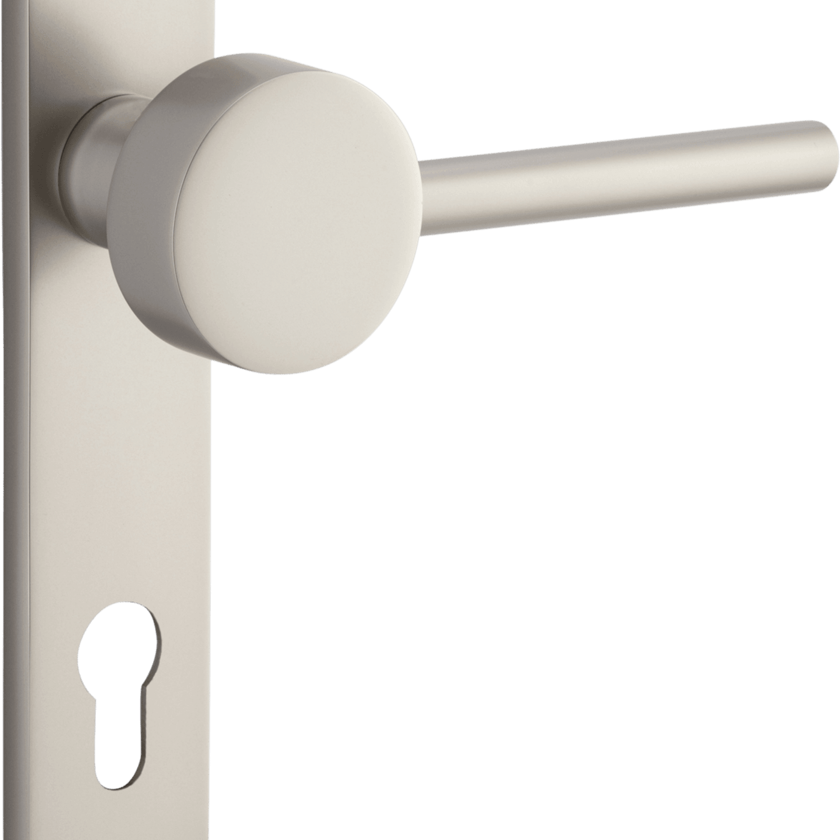 Geppetto Door Lever - Oval Backplate gallery detail image