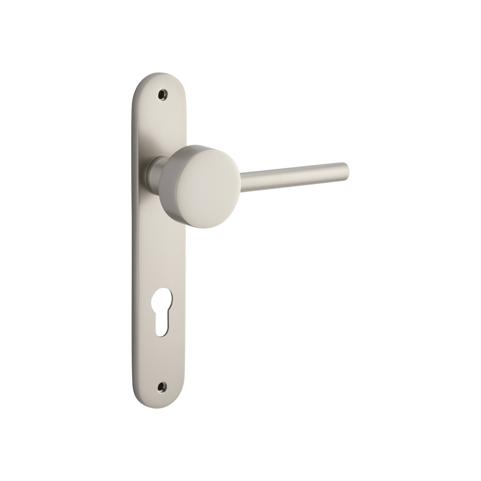 Geppetto Door Lever - Oval Backplate gallery detail image