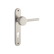 Geppetto Door Lever - Oval Backplate gallery detail image