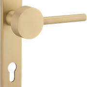 Geppetto Door Lever - Oval Backplate gallery detail image