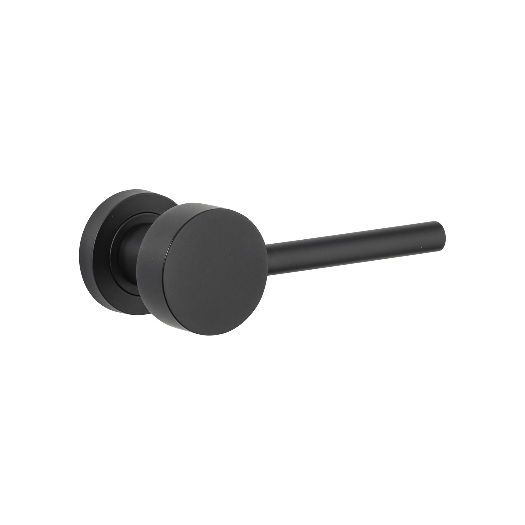 Geppetto Door Lever - Round Rose gallery detail image