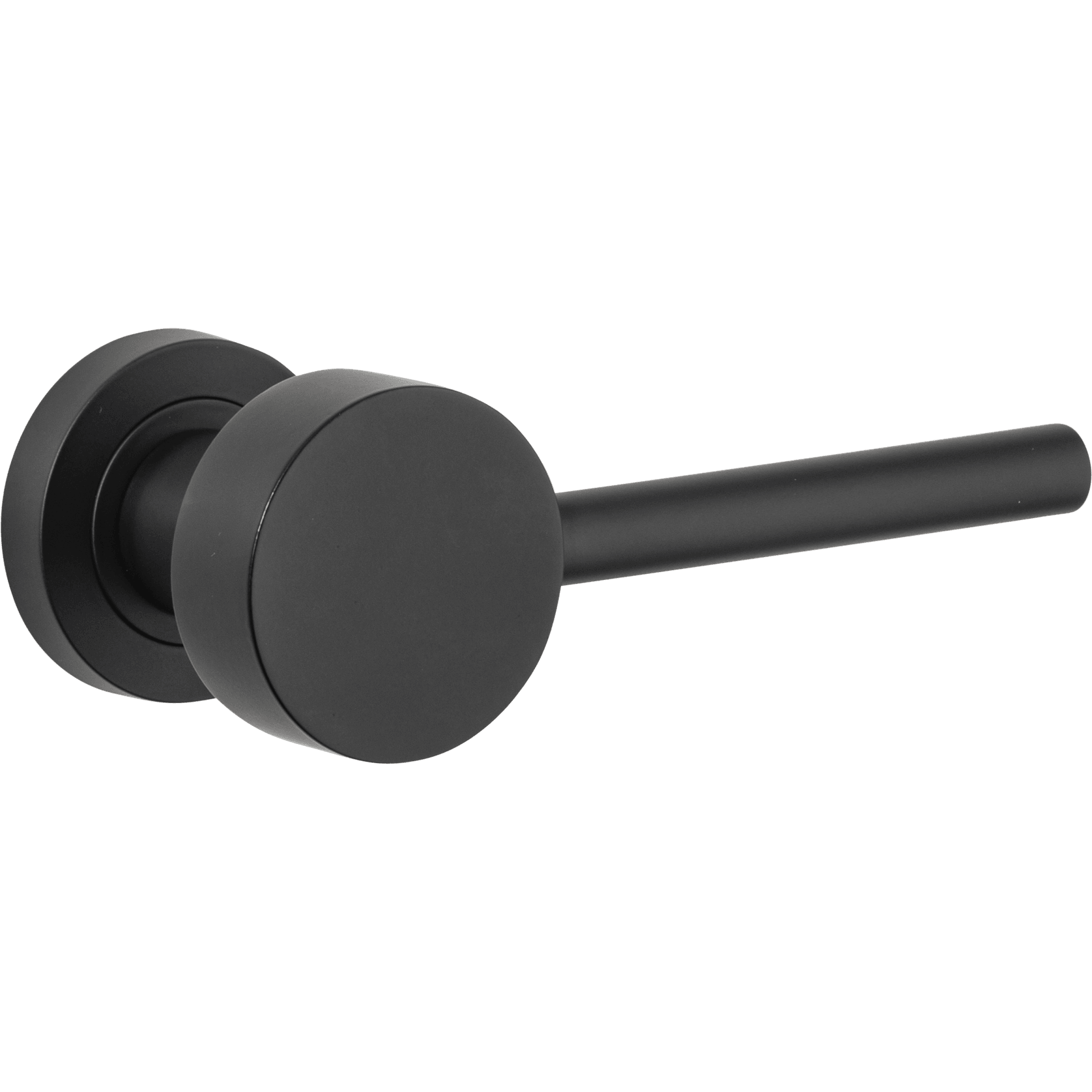 Geppetto Door Lever - Round Rose gallery detail image