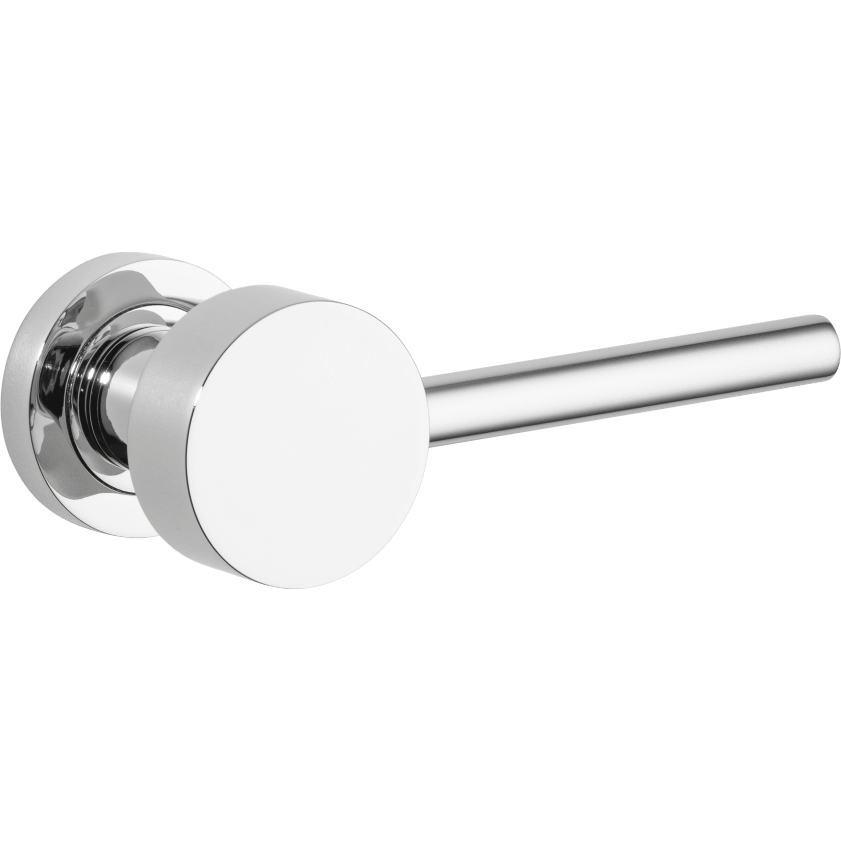 Geppetto Door Lever - Round Rose gallery detail image