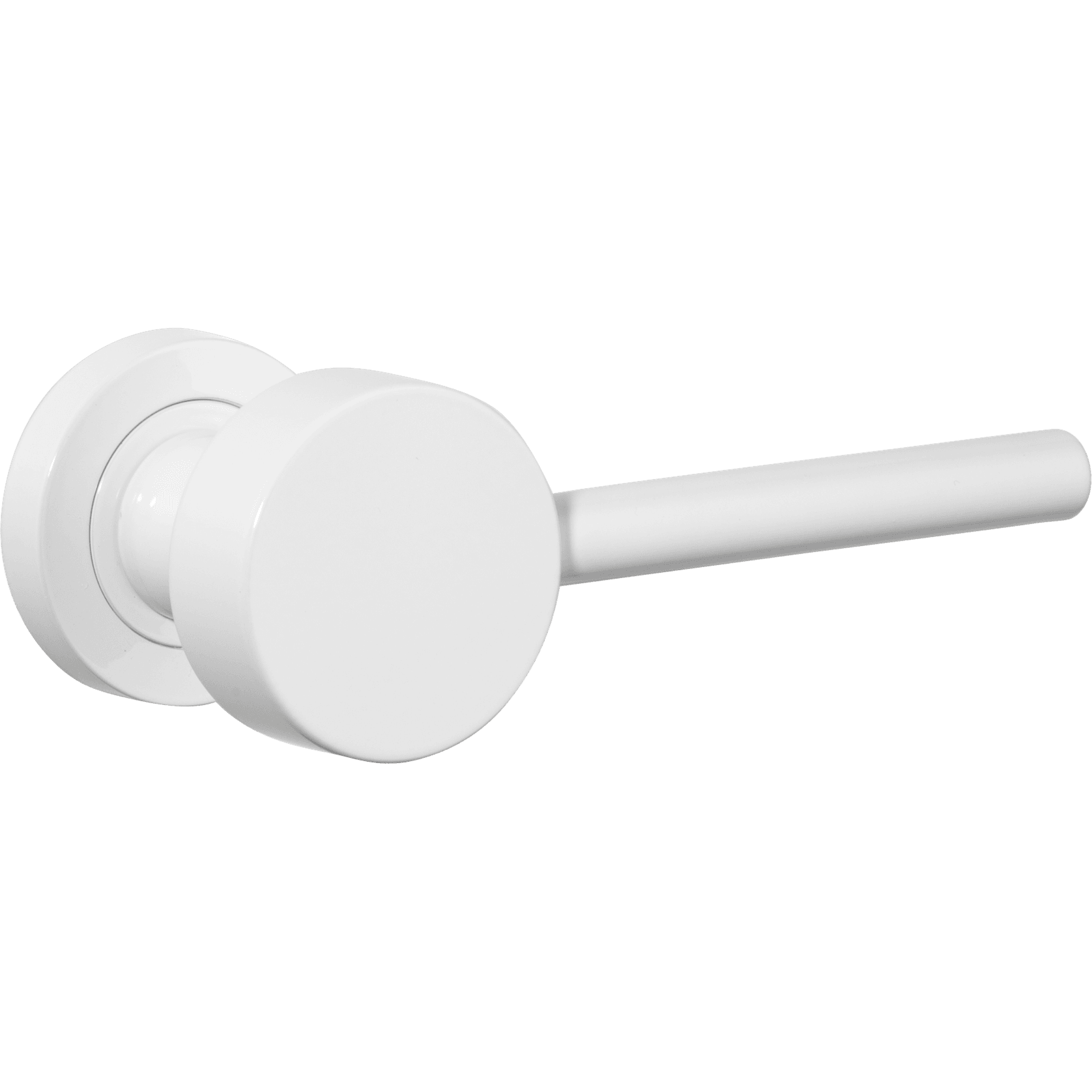 Geppetto Door Lever - Round Rose gallery detail image