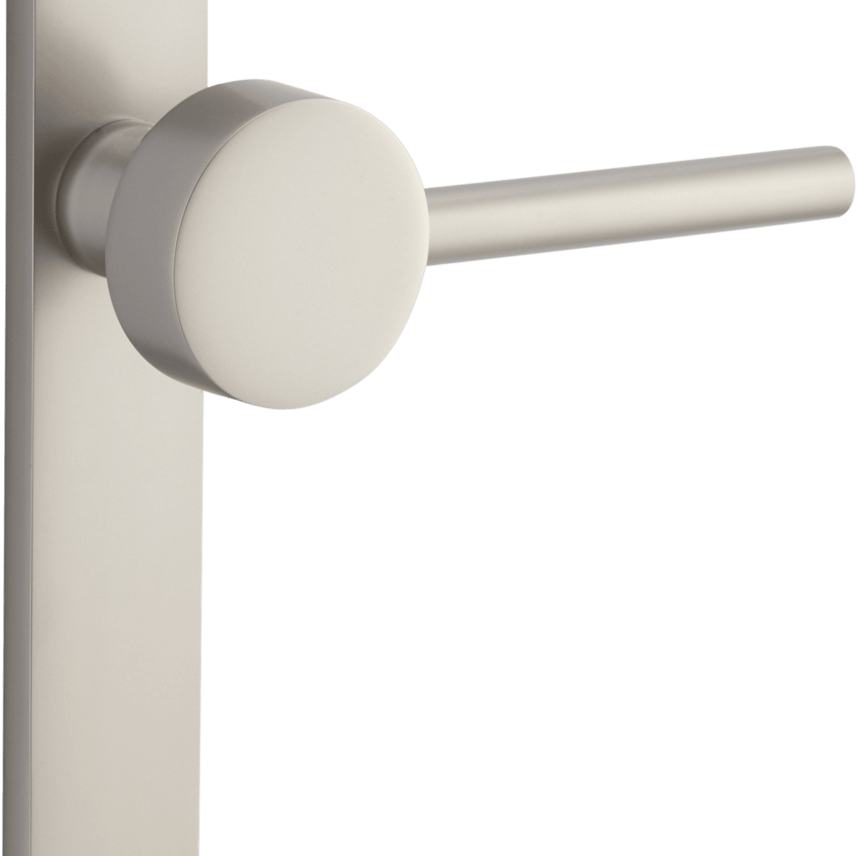 Geppetto Door Lever - Rectangular Backplate gallery detail image