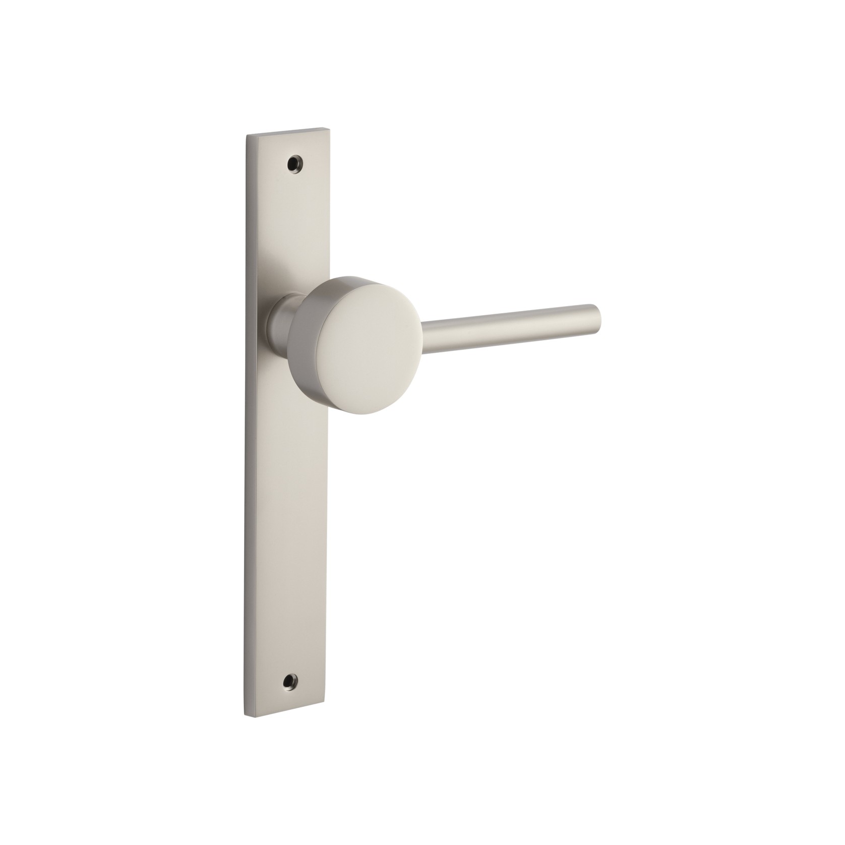 Geppetto Door Lever - Rectangular Backplate gallery detail image