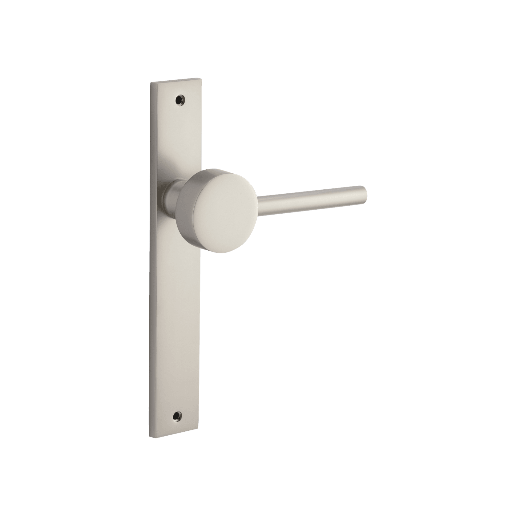 Geppetto Door Lever - Rectangular Backplate gallery detail image