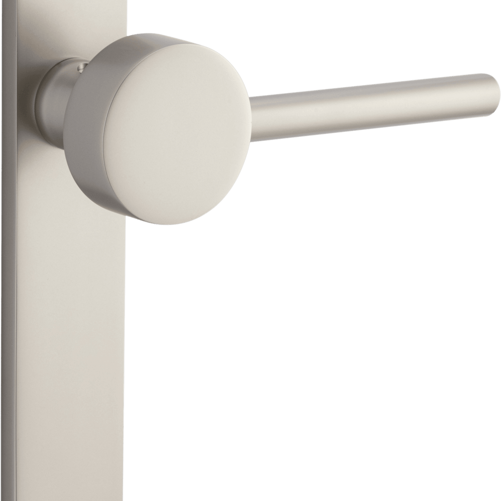 Geppetto Door Lever - Oval Backplate gallery detail image