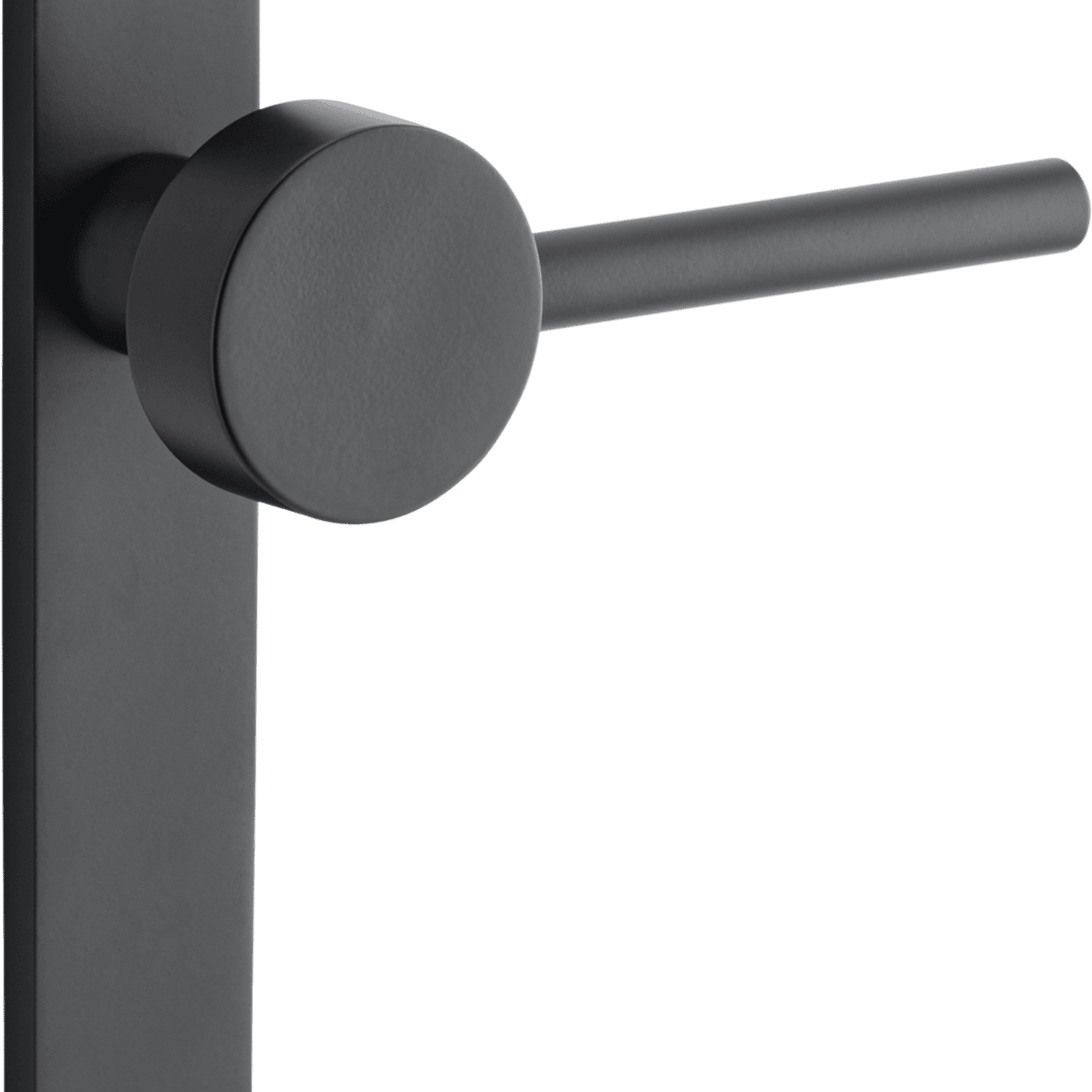 Geppetto Door Lever - Rectangular Backplate gallery detail image