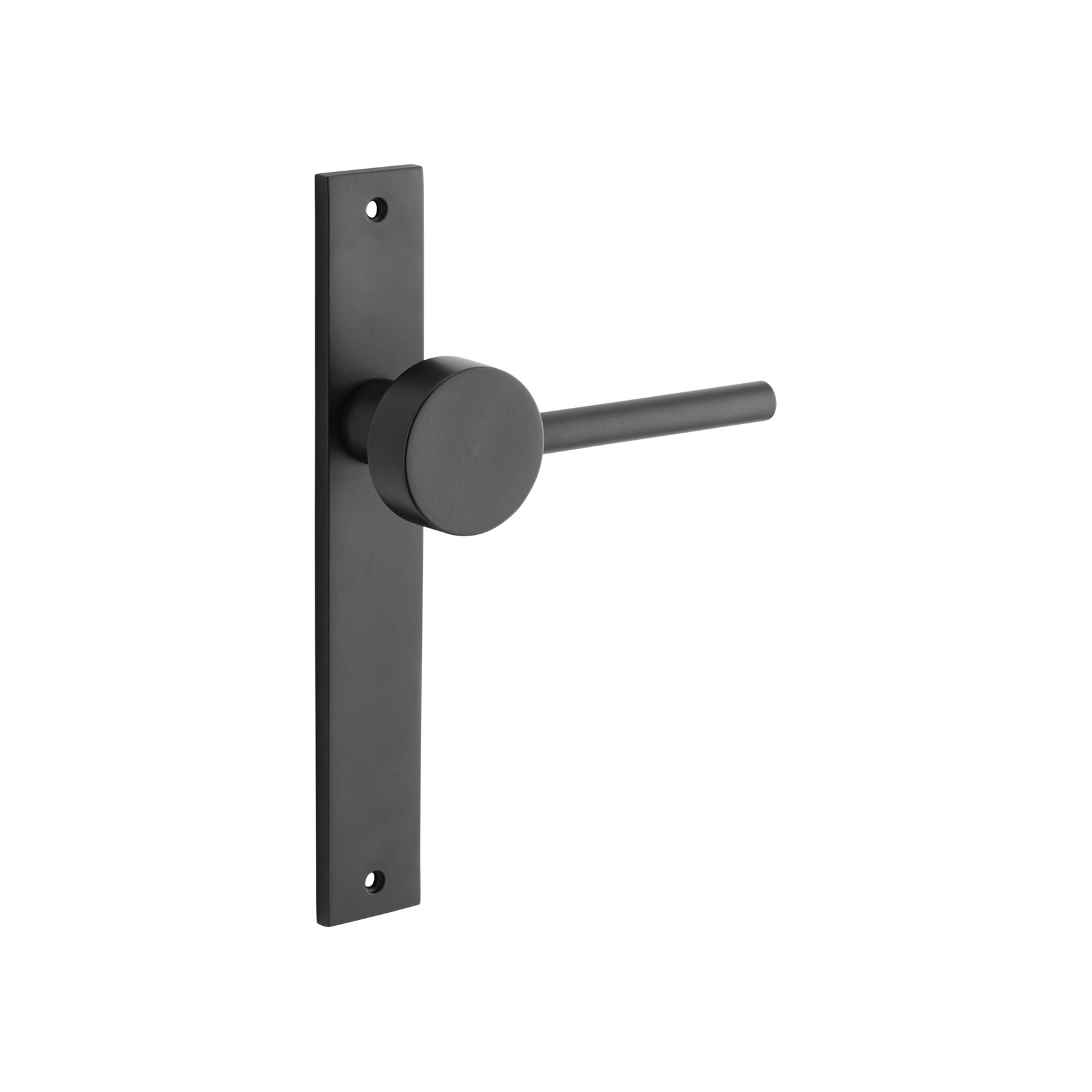 Geppetto Door Lever - Rectangular Backplate gallery detail image