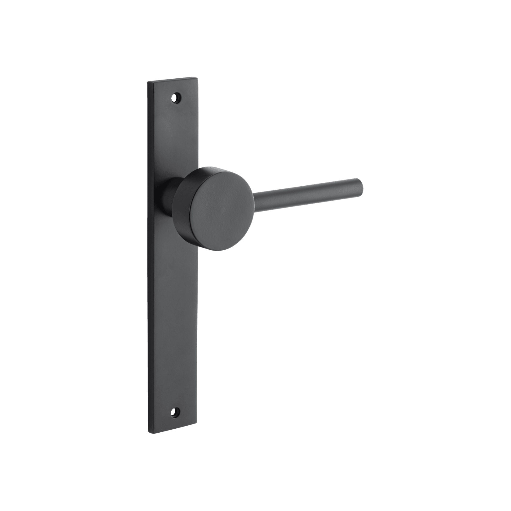 Geppetto Door Lever - Rectangular Backplate gallery detail image