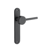 Geppetto Door Lever - Oval Backplate gallery detail image