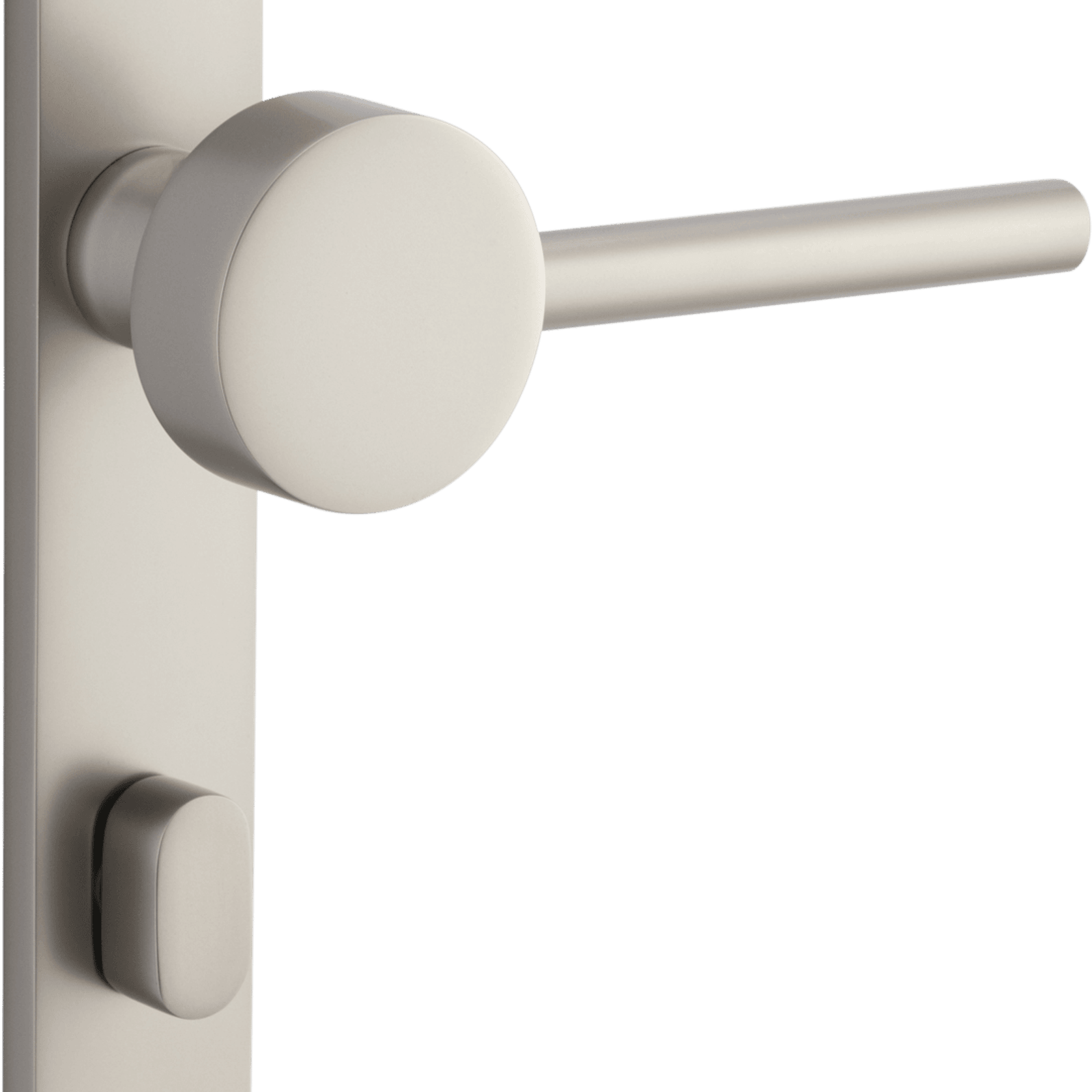 Geppetto Door Lever - Rectangular Backplate gallery detail image