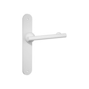 Futurismo Return Door Lever on Oval Backplate gallery detail image