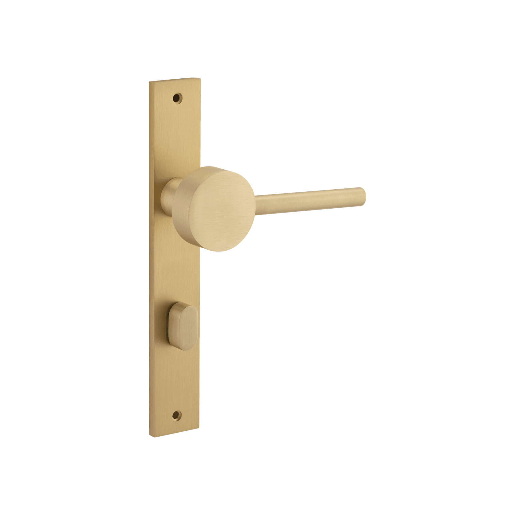 Geppetto Door Lever - Rectangular Backplate gallery detail image