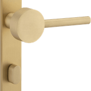 Geppetto Door Lever - Rectangular Backplate gallery detail image