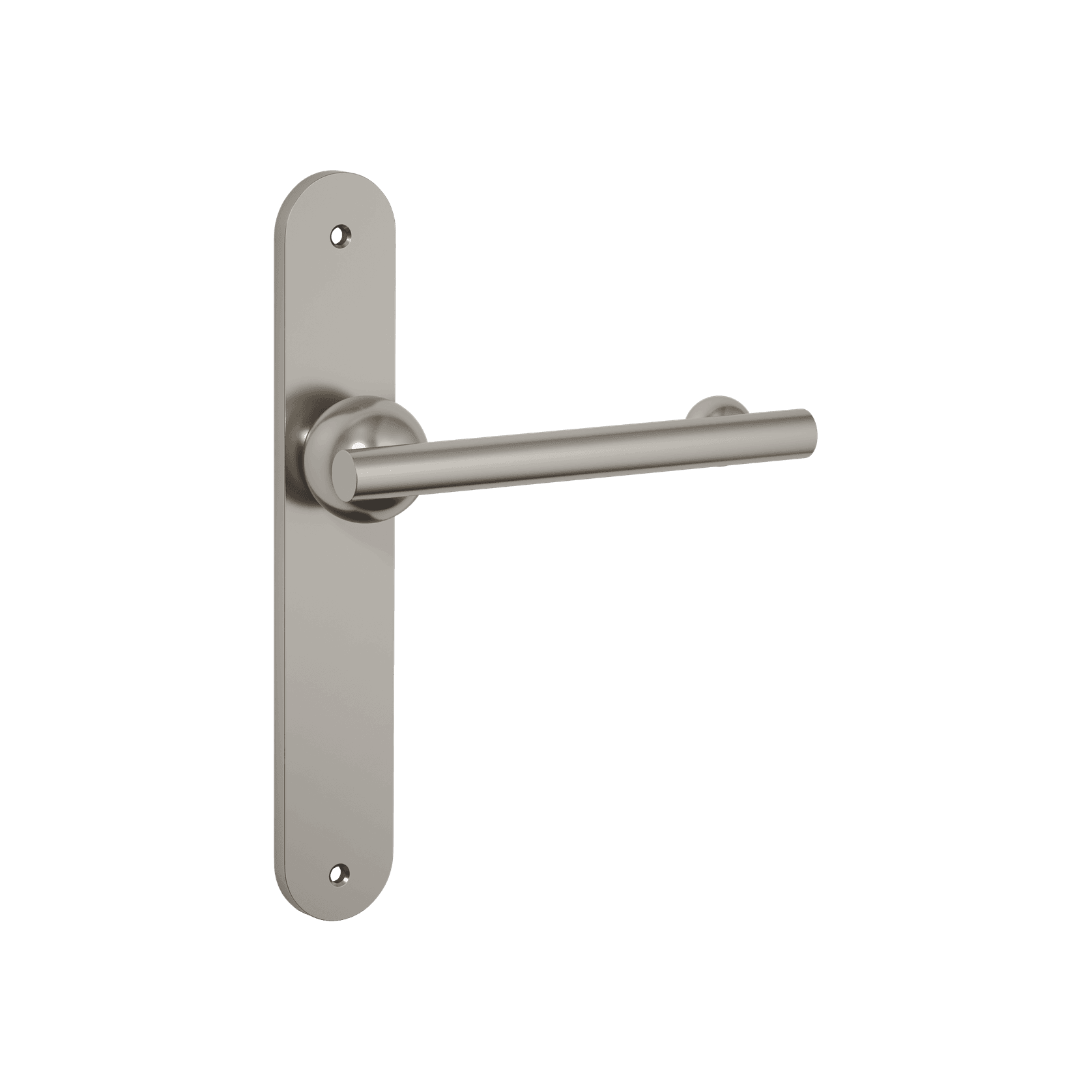 Futurismo Return Door Lever on Oval Backplate gallery detail image