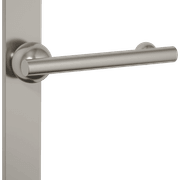 Futurismo Return Door Lever on Oval Backplate gallery detail image