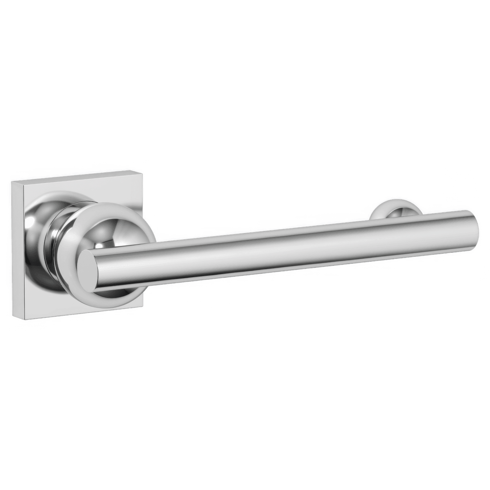 Futurismo Return Door Lever on Rose Square gallery detail image