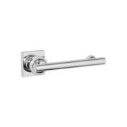 Futurismo Return Door Lever on Rose Square gallery detail image