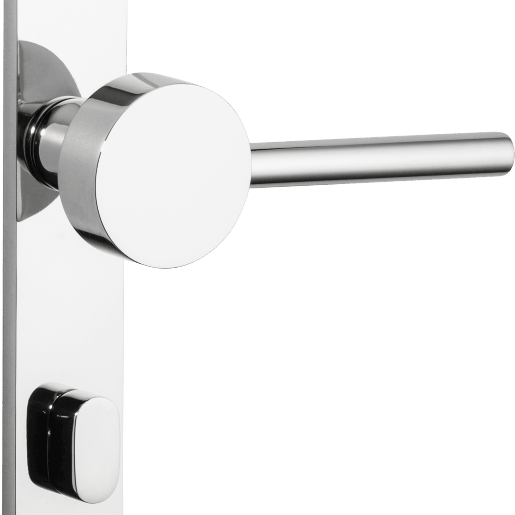 Geppetto Door Lever - Rectangular Backplate gallery detail image
