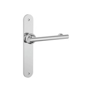 Futurismo Return Door Lever on Oval Backplate gallery detail image