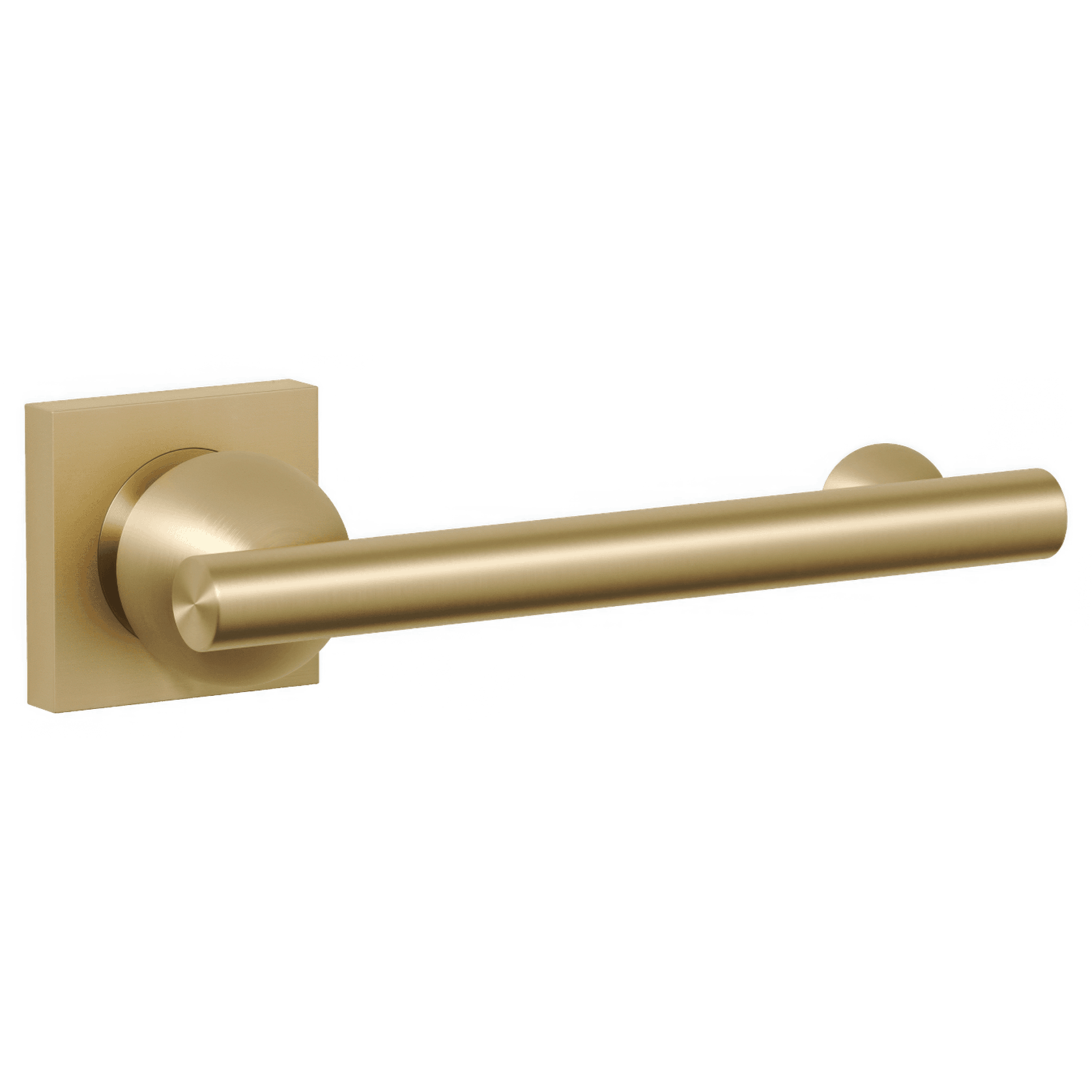 Futurismo Return Door Lever on Rose Square gallery detail image
