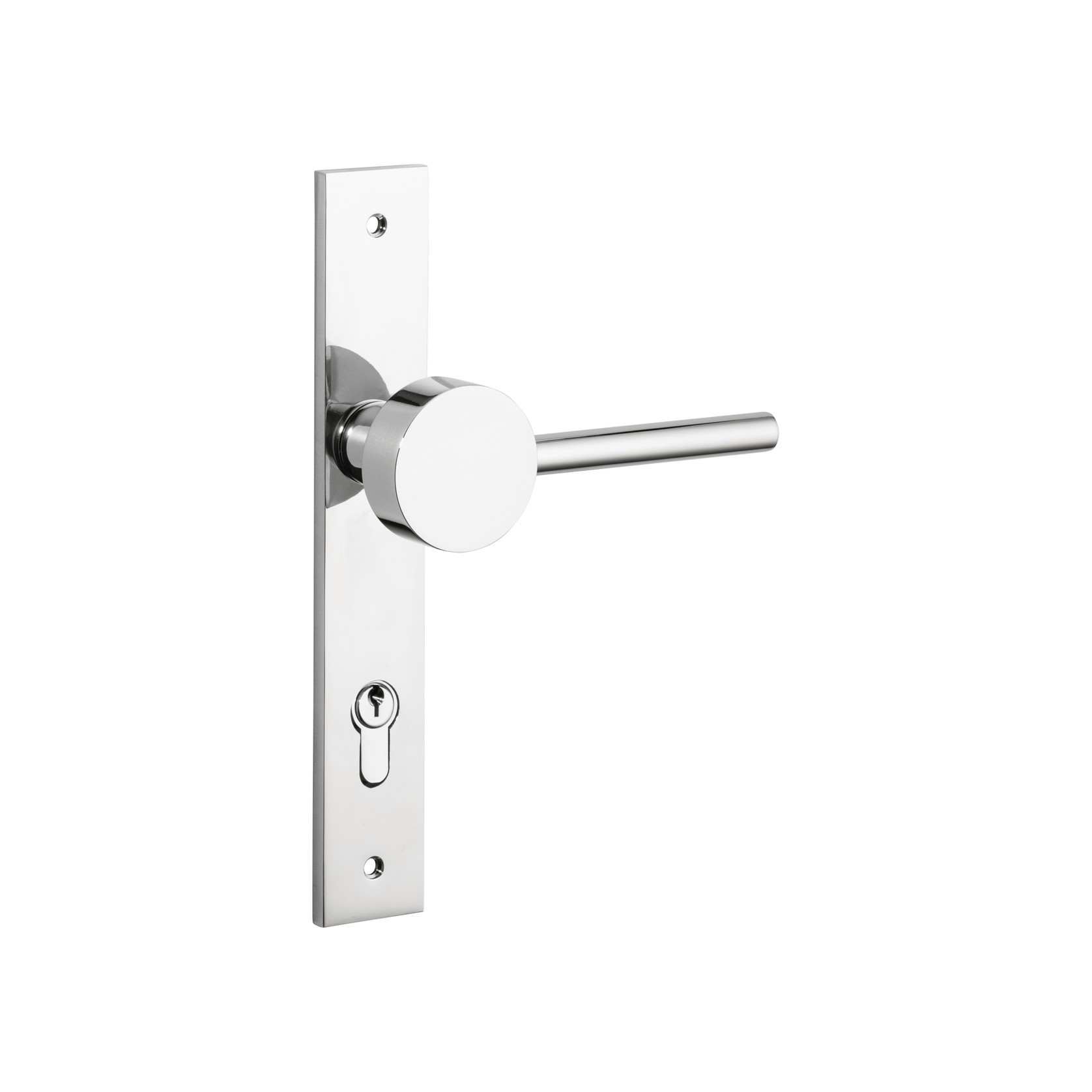 Geppetto Door Lever - Rectangular Backplate gallery detail image