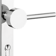 Geppetto Door Lever - Rectangular Backplate gallery detail image