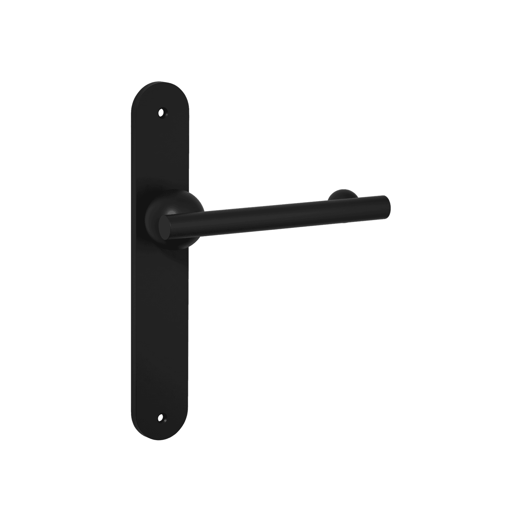 Futurismo Return Door Lever on Oval Backplate gallery detail image