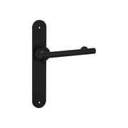 Futurismo Return Door Lever on Oval Backplate gallery detail image