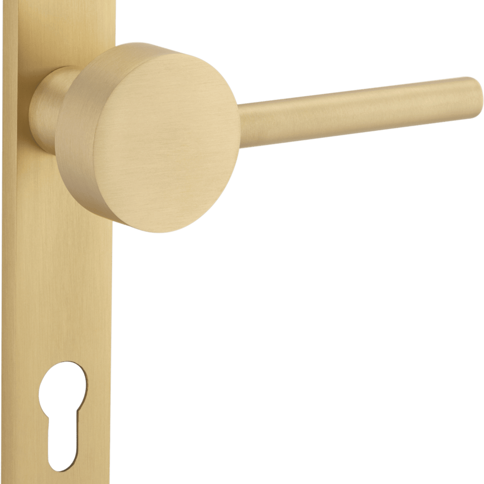 Geppetto Door Lever - Rectangular Backplate gallery detail image
