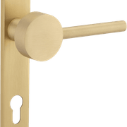 Geppetto Door Lever - Rectangular Backplate gallery detail image