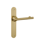 Futurismo Return Door Lever on Oval Backplate gallery detail image