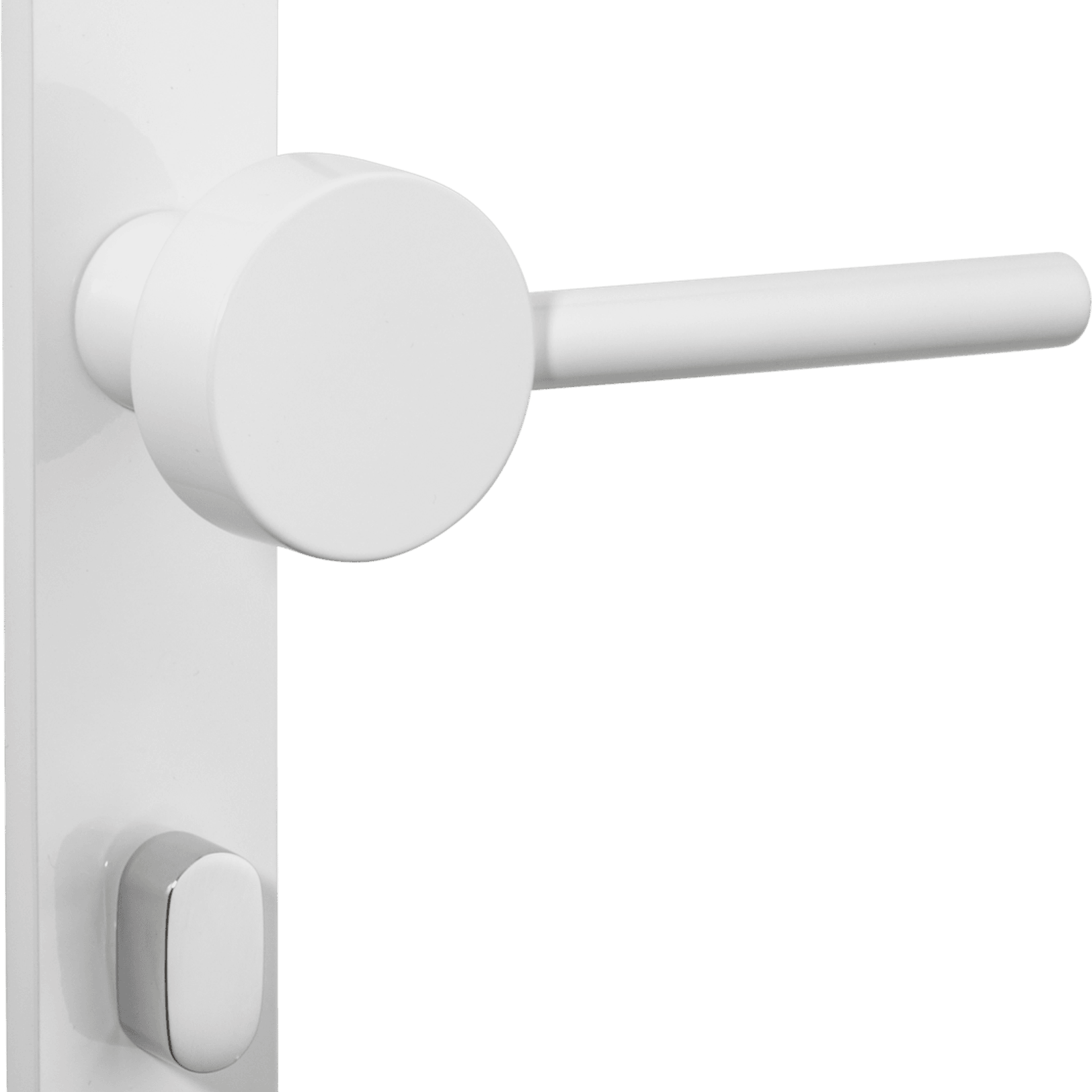 Geppetto Door Lever - Oval Backplate gallery detail image