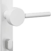 Geppetto Door Lever - Oval Backplate gallery detail image