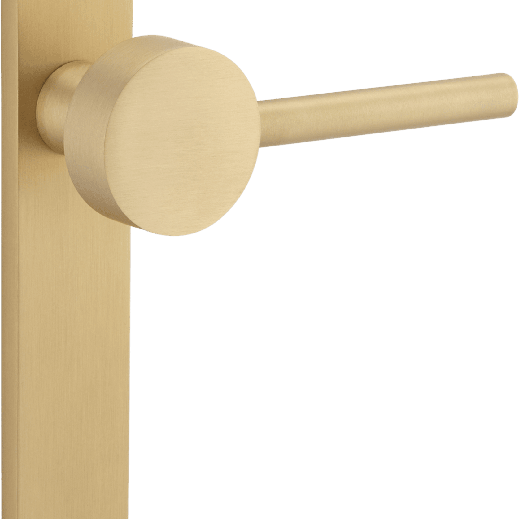 Geppetto Door Lever - Oval Backplate gallery detail image