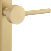 Geppetto Door Lever - Rectangular Backplate gallery detail image