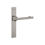 Futurismo Return Door Lever on Rectangular Backplate gallery detail image