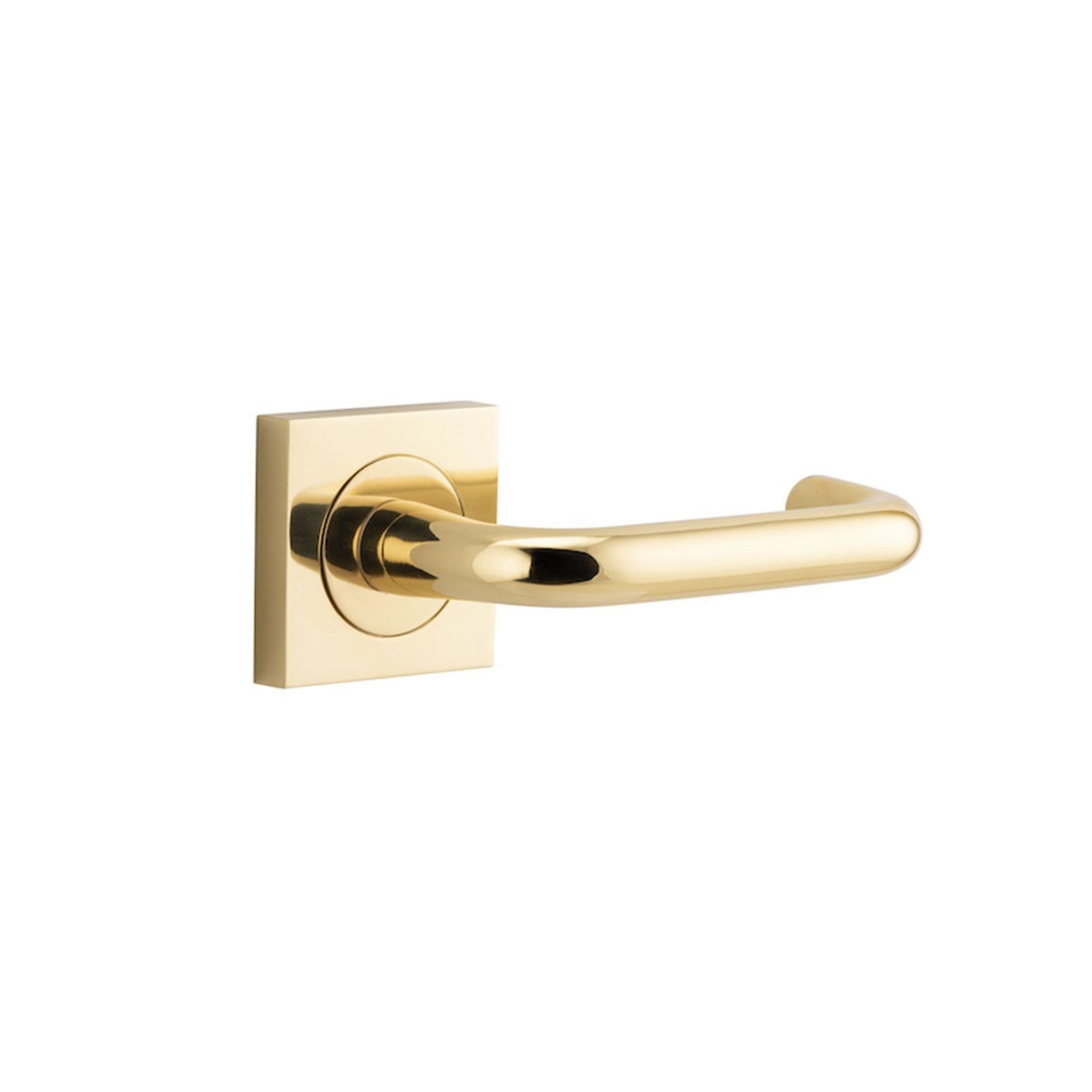 Oslo Door Lever Square Rose gallery detail image