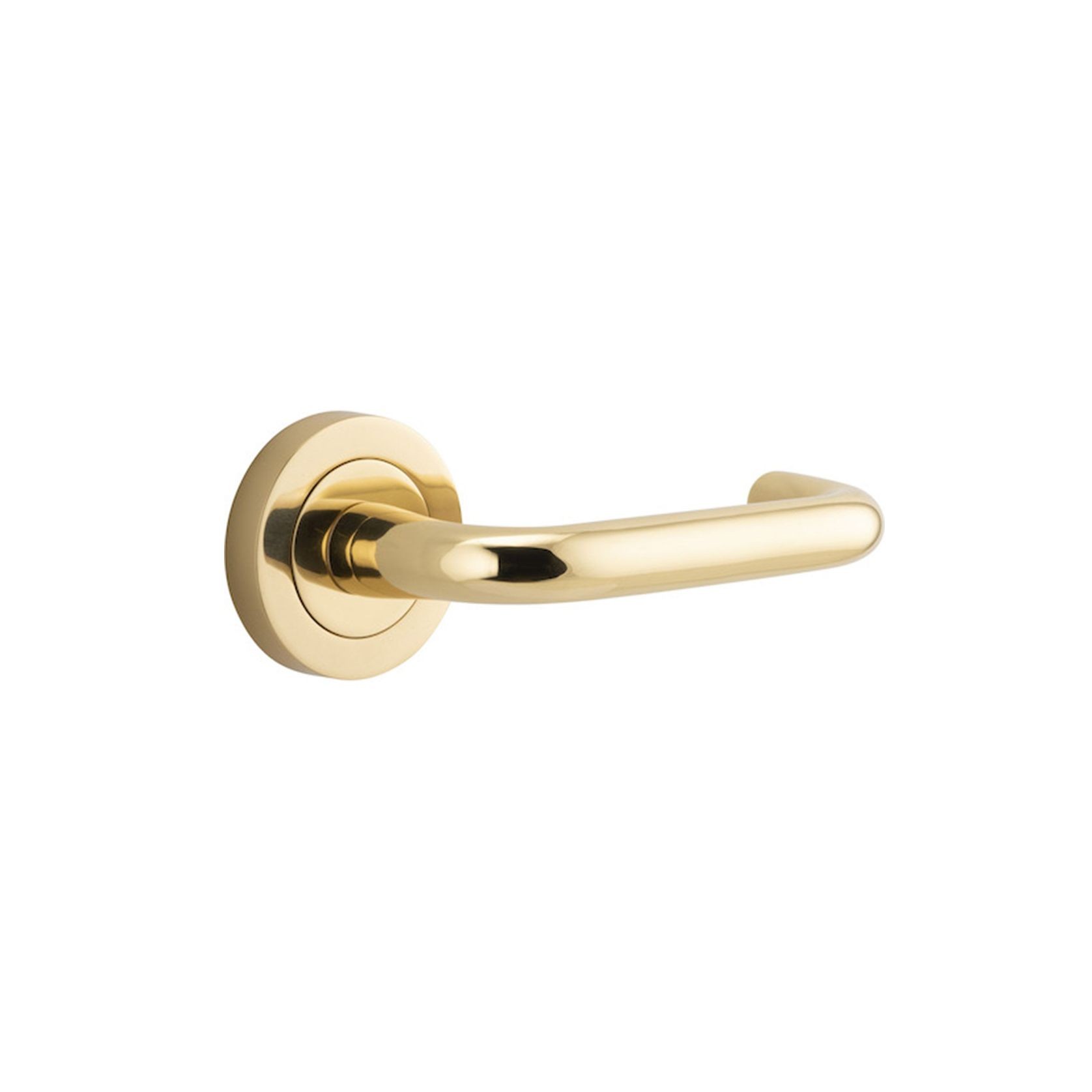 Oslo Door Lever Round Rose gallery detail image
