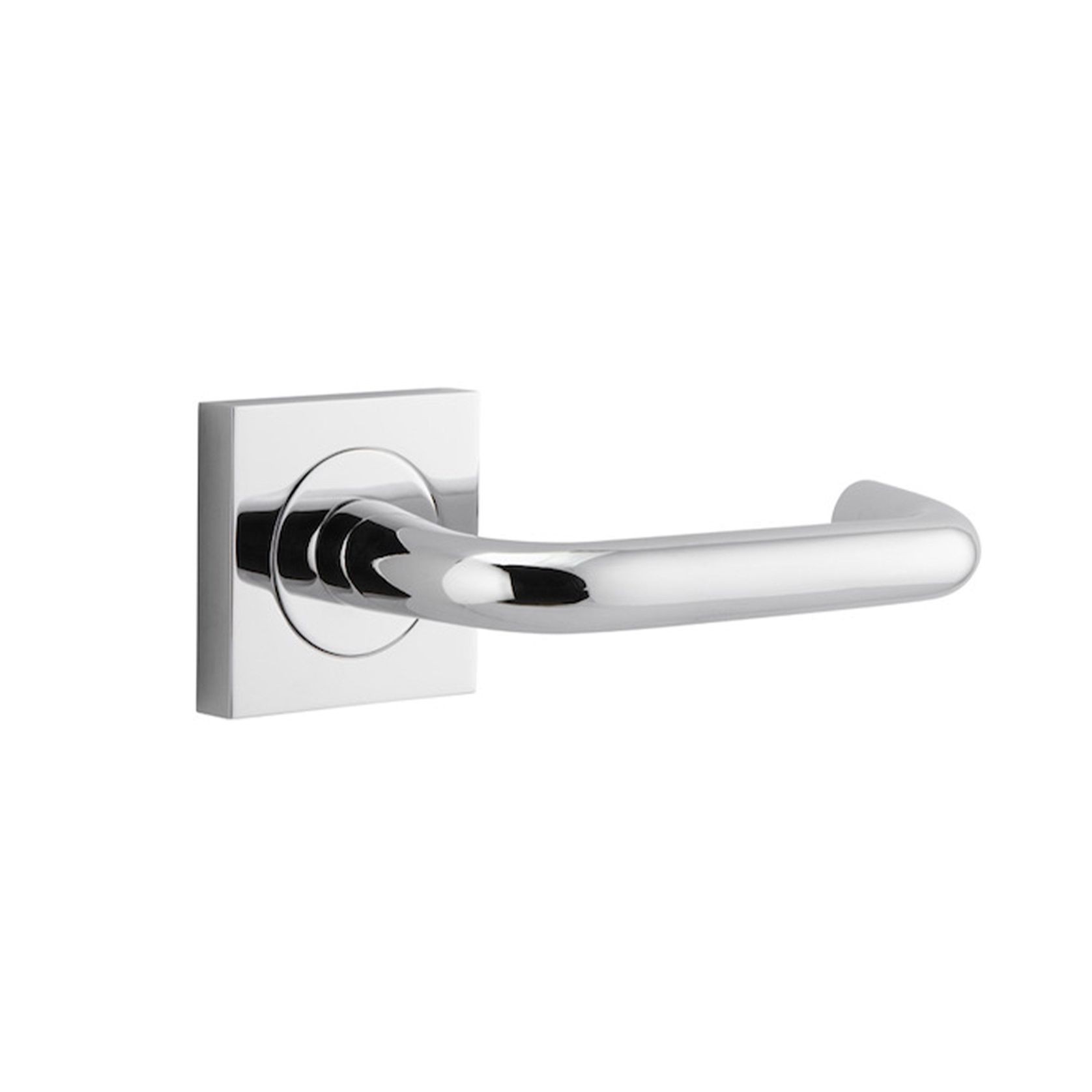 Oslo Door Lever Square Rose gallery detail image